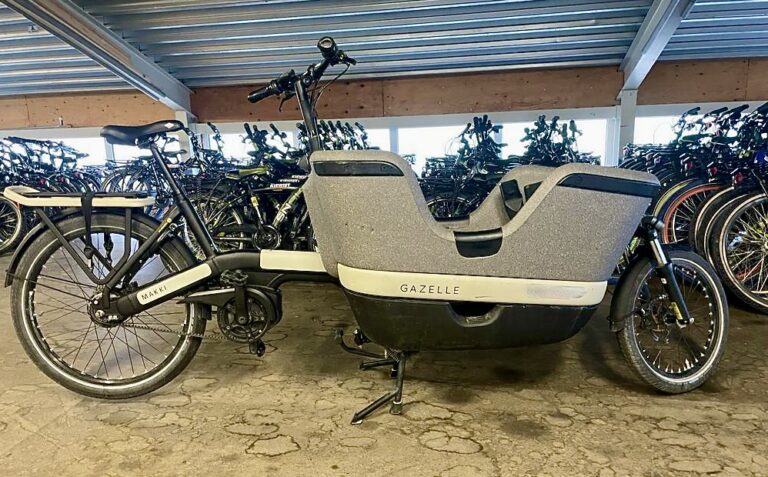 10 pieces Gazelle Makki Load Connect e-bike (ex-rental in good condition!)